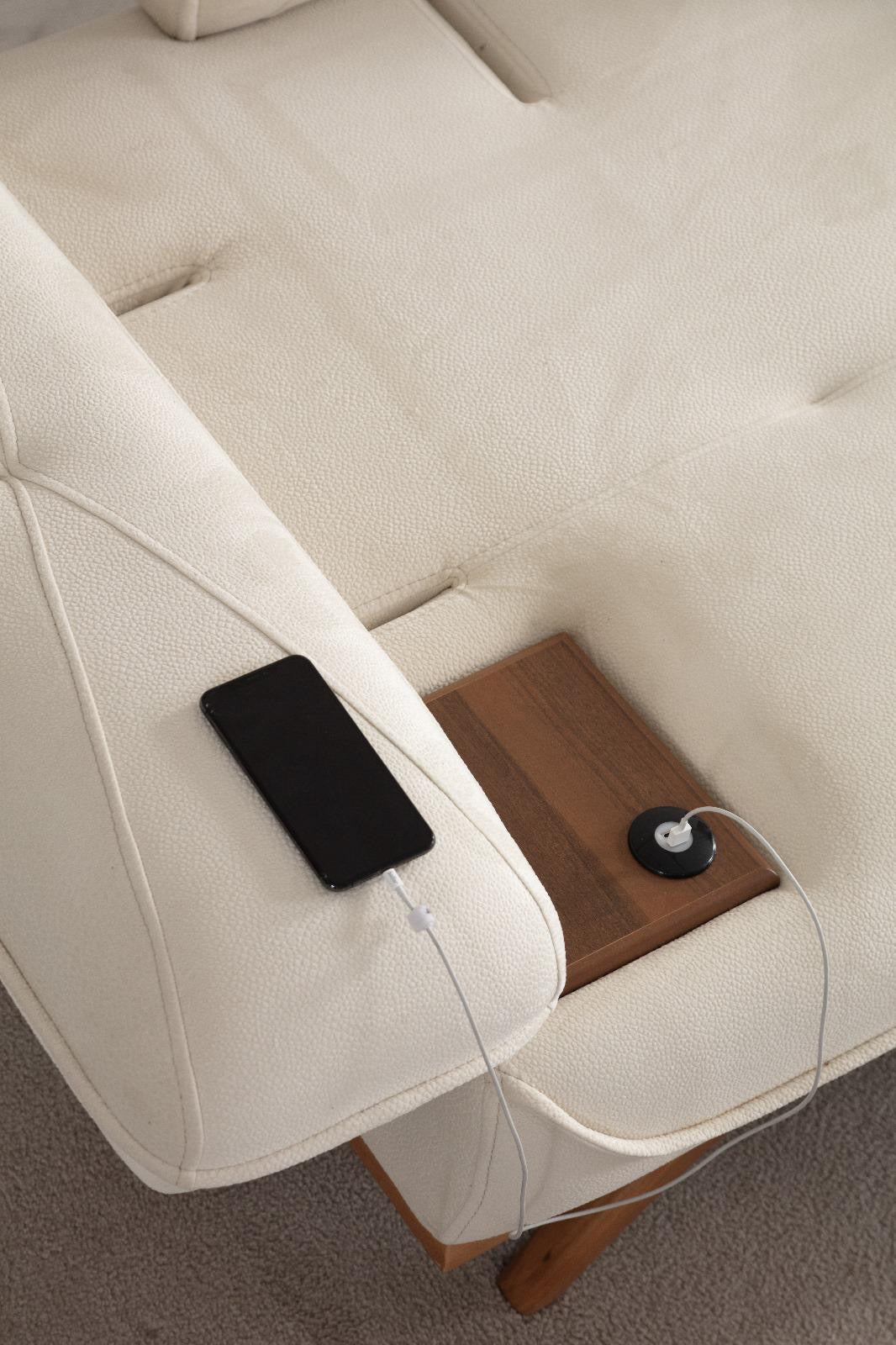 Sofa-Set Melodia, 3-teilig: 3-Sitzer mit Relaxfunktion, 3-Sitzer und Sessel