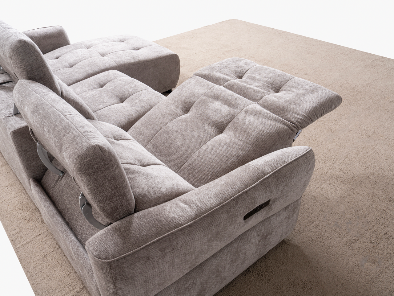 Eckcouch Novaro Recliner Funktion