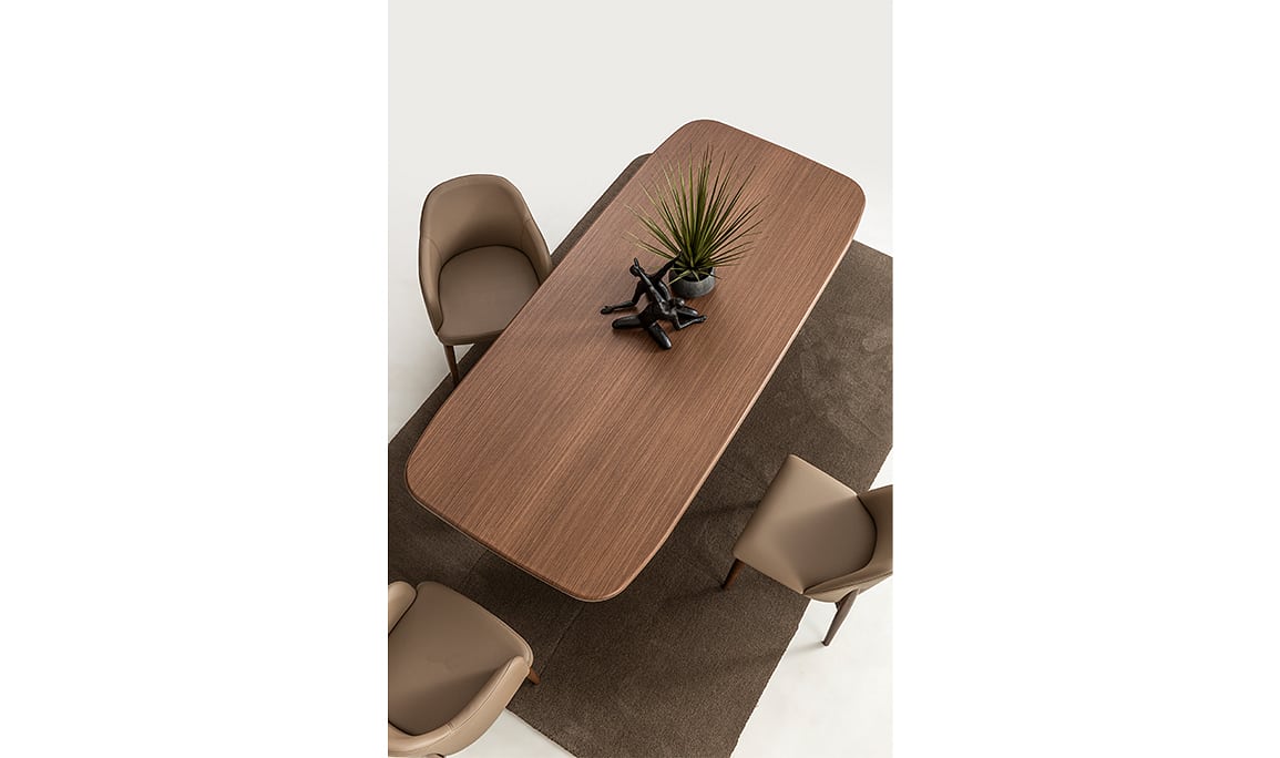 Esszimmer-Set Marbella, 6-teilig: Konsole, Esstisch und 6 Stühle
