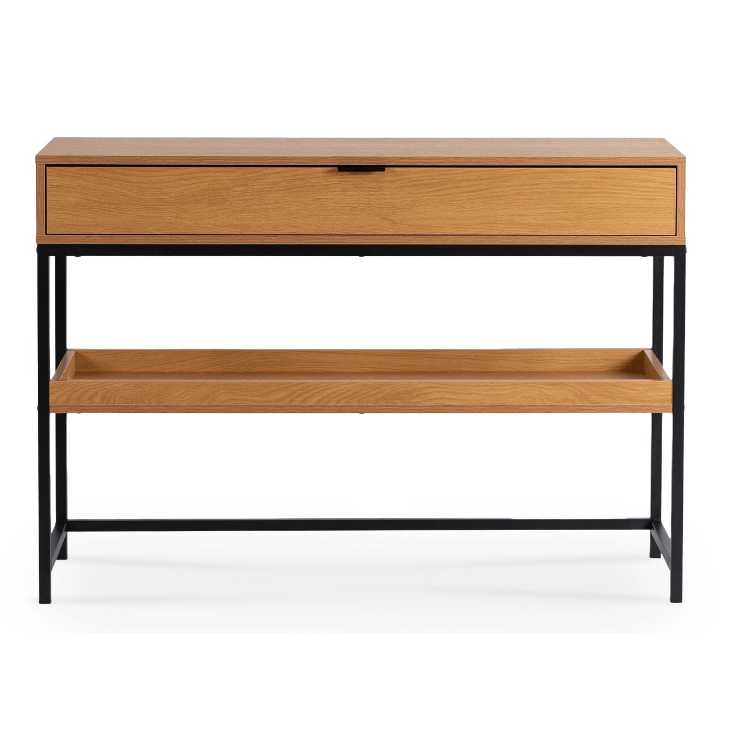 Maße des Konsolentischs Norell: 110 x 35 x 77 cm