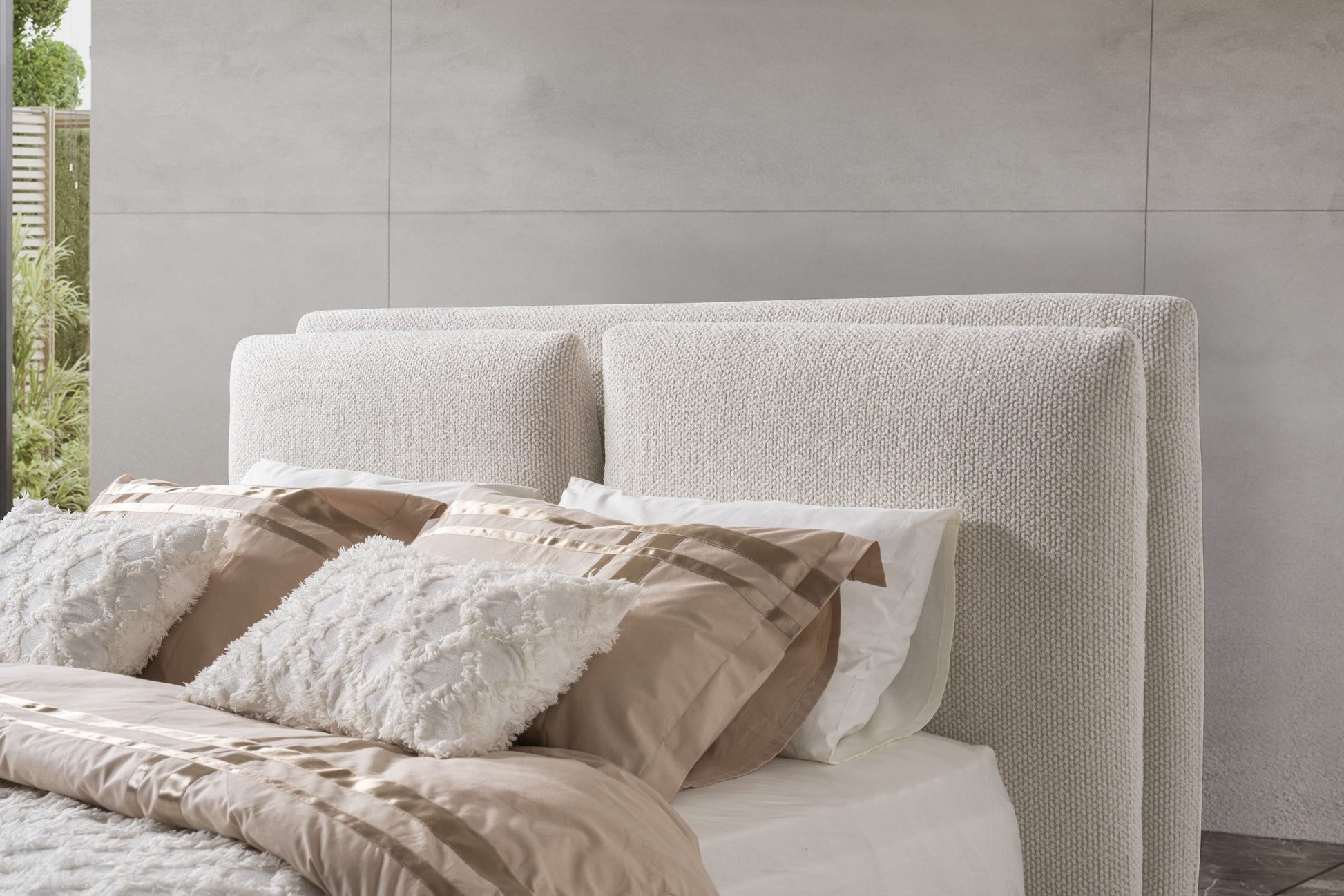 Polsterbett Notturno LED Detailansicht