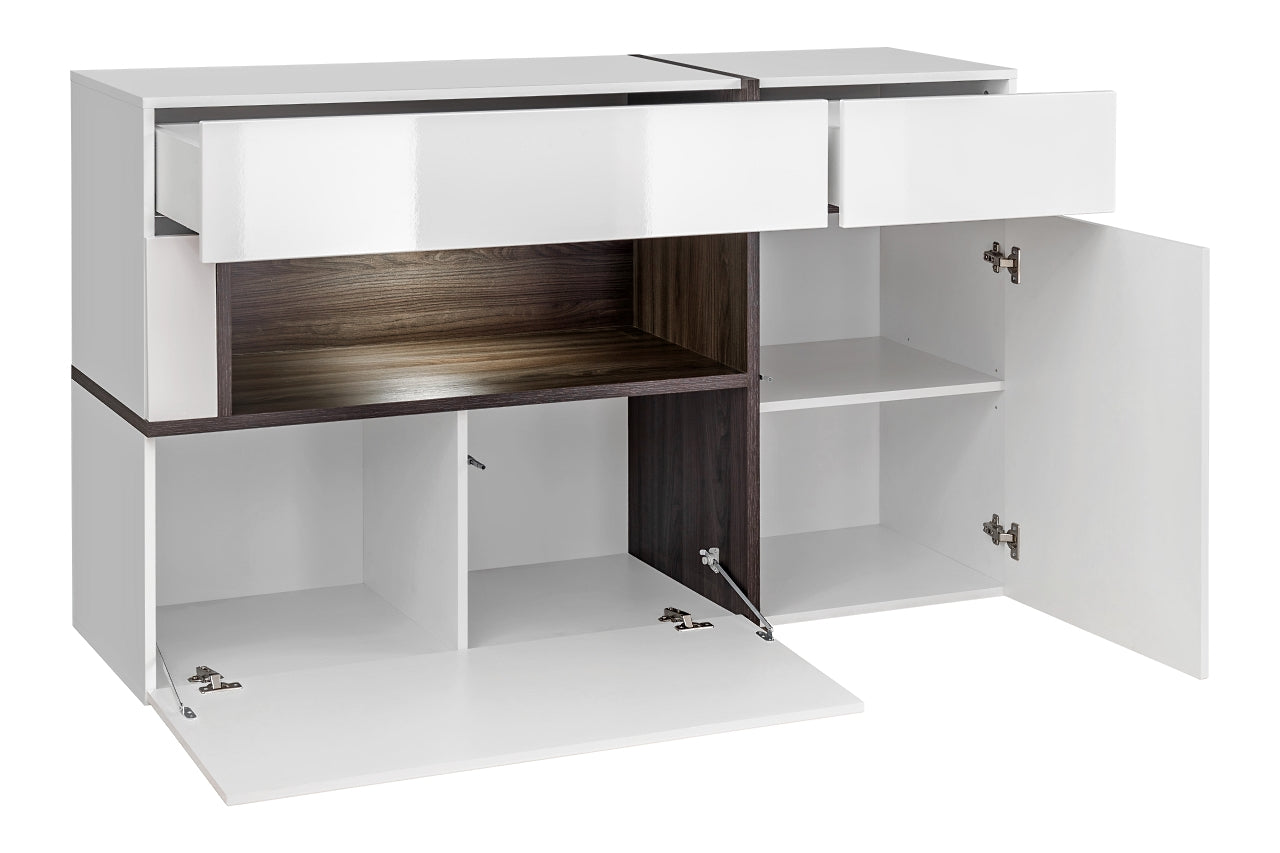 Sideboard Candoro geöffnete Ansicht